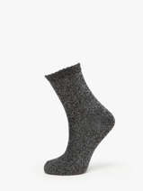 Sokken Pieces Zwart socks women 17078534